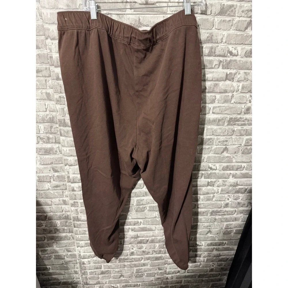 Nike Sportswear Essential Brown Joggers Womens Plus 3X Cacao Wow Sweatpants